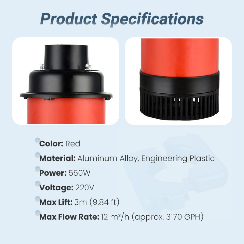 ⏰2-in-1 Pond Aerator & Pump