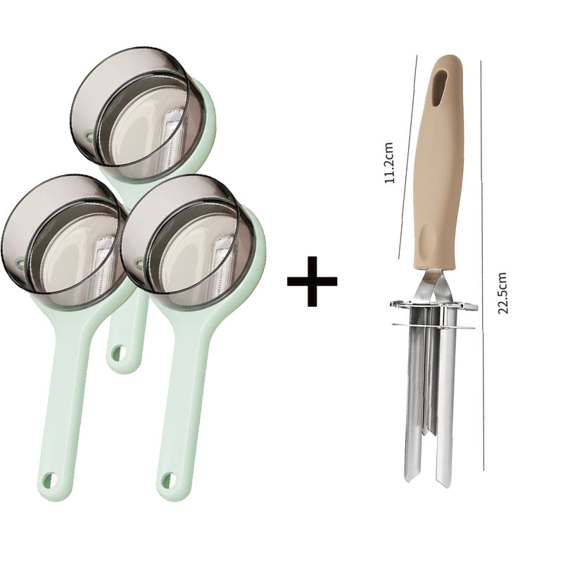 🔥Christmas Limited-Time Offer: 50% OFF!!!🔥Hot Sale Deals-Multifunctional Peeler with Debris Storage Bucket