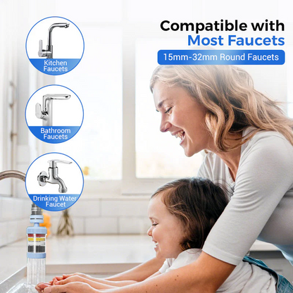 🔥LAST DAY SALE 50% OFF🔥Buy 2 Get 1 Free💧Faucet Filters-Enhance Your Tap Water Quality