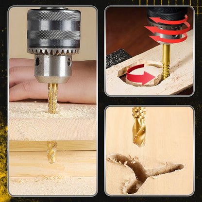 🔧 Last Day Special Price £8.99! 🎁Buy 2 Get 1 Free⚙️ Twist Drill Bit Set – High-Speed Steel, Titanium-Coated & Multi-Material Ready 🧰
