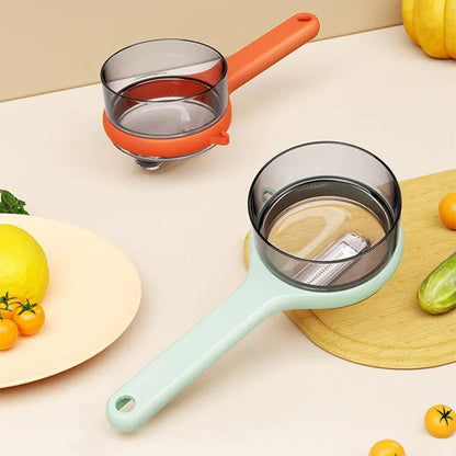 🔥Christmas Limited-Time Offer: 50% OFF!!!🔥Hot Sale Deals-Multifunctional Peeler with Debris Storage Bucket