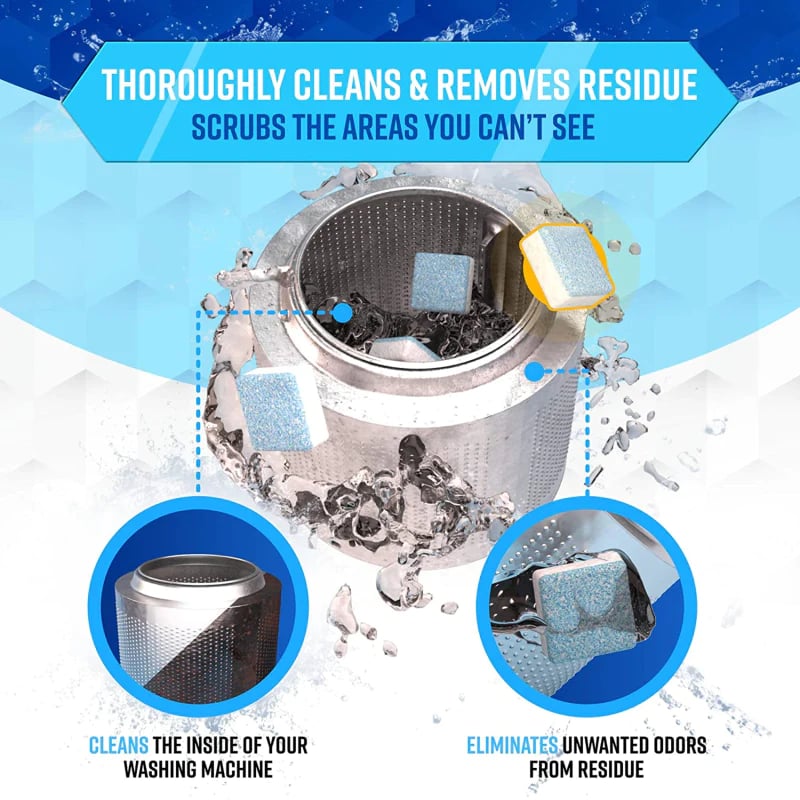 🧼Washing Machine Deep Cleaner Tablets