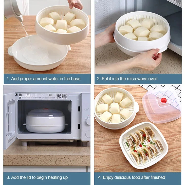 ⏳Limited-time offer: 50% off💥Microwave oven and steamer