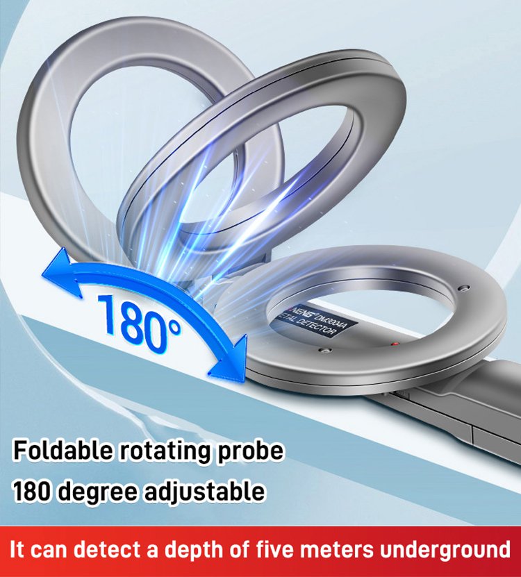 ⏳Limited-time 50% off⏰High Sensitive Detection LED Flashing Alarm Metal Detector🕵️‍♀️
