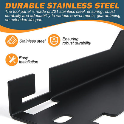 🛠️ 50% OFF NOW! 🔥 Anti-Slip Wheel Alignment Plate - Stainless Steel with Laser-Etched Scale, Ensures Precise Parking & Prevents Damage 🚗📏