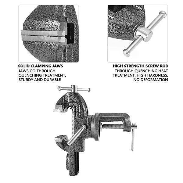🔧💪 Heavy Duty Mini Universal Tool Bench Vise – 50% OFF! Strong grip, compact size, versatile – perfect for DIY, workshop & home. 🔥🛠️