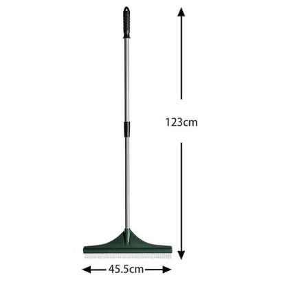Multi-Purpose Lawn & Carpet Grooming Rake 🔄 2-in-1: Dethatch Lawns & Groom Carpets Effortlessly ✨