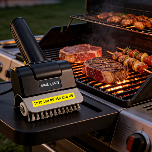 🏆LAST DAY SALE 50% OFF🔥Cordless Electric Grill Brush