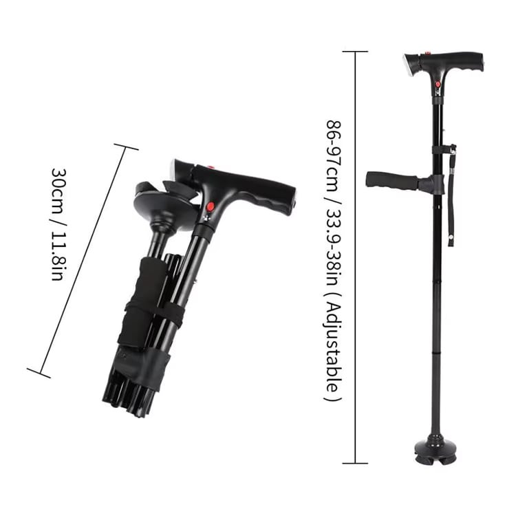 📢📢50% OFF !! ⏰Multifunctional Folding Elderly Cane🦯