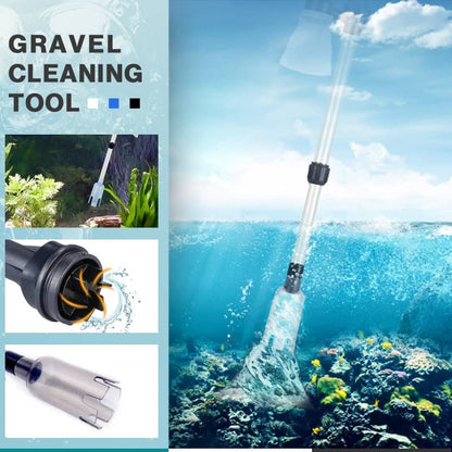 🥳2026 HOT SALE🥳💞50K+ SOLD!🐠⚡ 50% OFF! Electric Aquarium Gravel Cleaner – Battery‑powered, no manual pumping. Adjustable tube length fits small to large tanks. Clean gravel & change water with ease! 🧹✨