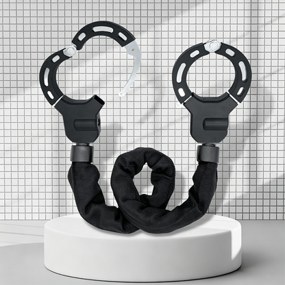 Heavy Duty Scooter Handcuff Lock Anti Theft Alloy Steel Chain Lock with Storage Bag